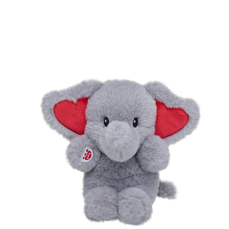Build-A-Bear Mini Beans Love You Tons Elephant Stuffed Animal plush by Build-A-Bear