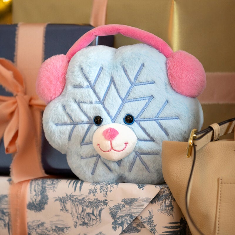 Beary Goods Snowflake with Earmuffs Plush by Build-A-Bear