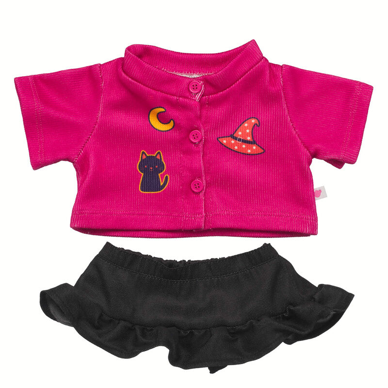 Halloween Cardigan and Skirt Set by Build-A-Bear