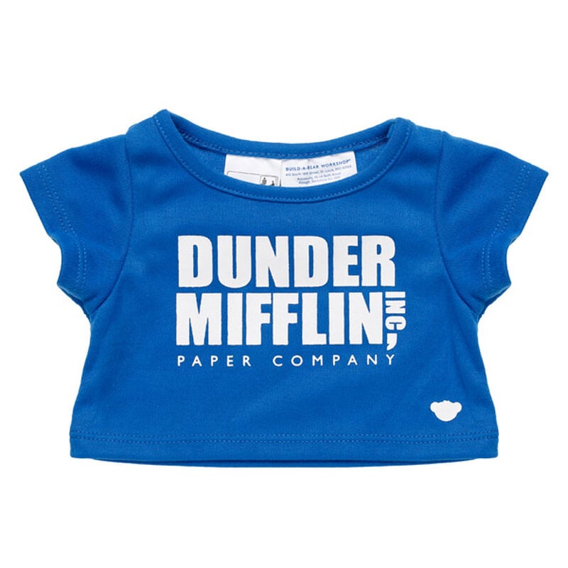 Jersey Ninja - Dunder Mifflin Michael Scott Blue Hockey Jersey