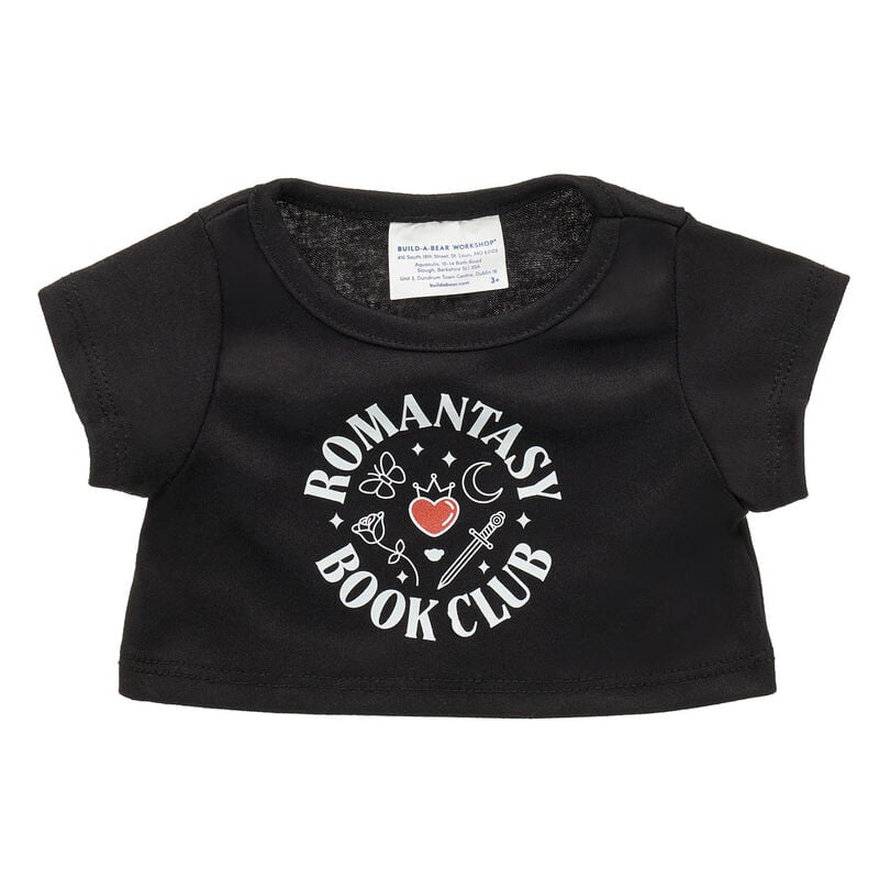 Online Exclusive Romantasy Book Club T-Shirt for Plush Toys - Build-A-Bear Workshop®