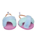 Fuzzy Pastel Slippers | Build-A-Bear