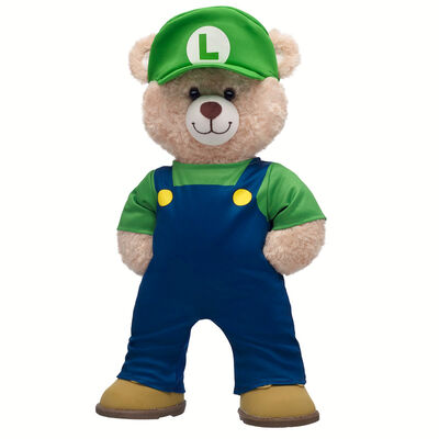 Super Mario&trade; Happy Hugs Teddy Bear Luigi Gift Set