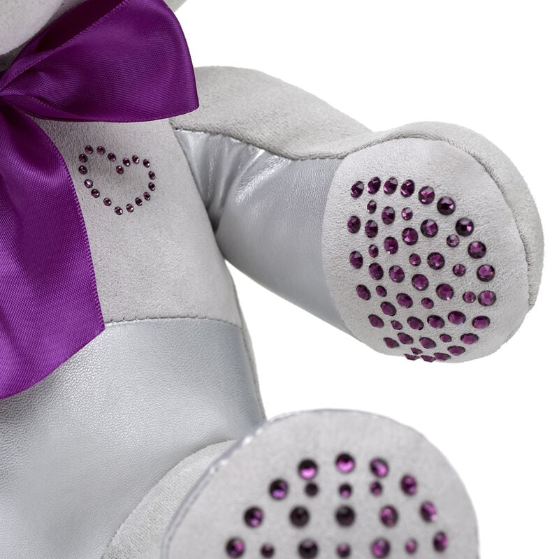 Online Exclusive Build-A-Bear Birthstone Bear Featuring Swarovski® Amethyst crystals