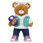 Girl Scout Coconut Caramel Cookie Teddy Bear Junior Gift Set with Headband - Build-A-Bear Workshop&reg;