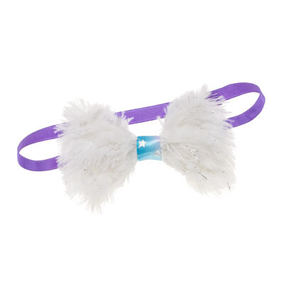 Honey Girls Fur Bow Headband