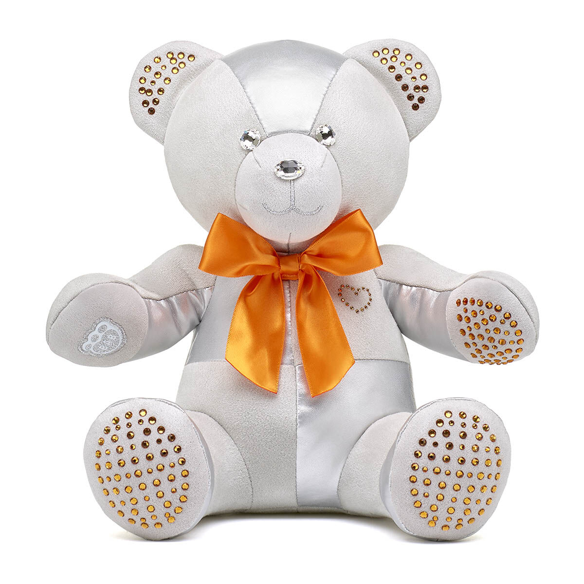 Build-A-Bear Birthstone Bear Featuring Swarovski® Topaz crystals