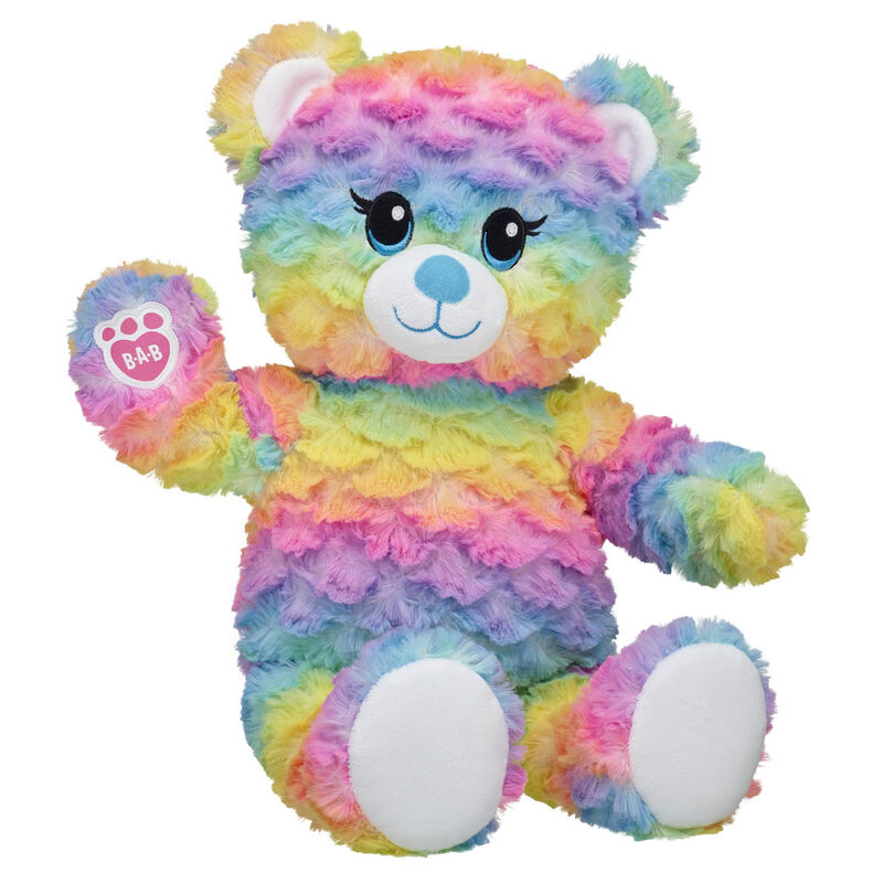 Rainbow Party Teddy Bear Build A Bear