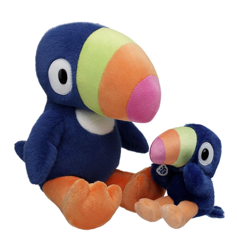 Too Cute Toucan Stuffed Animal Mini Beans Gift Set plush by Build-A-Bear