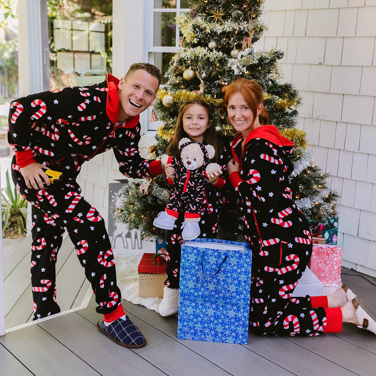 Candy cane top matching pajamas