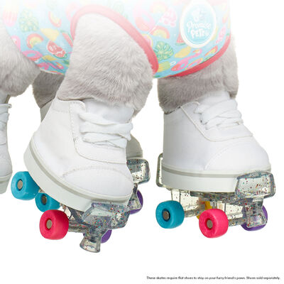 Rainbow Roller Skates
