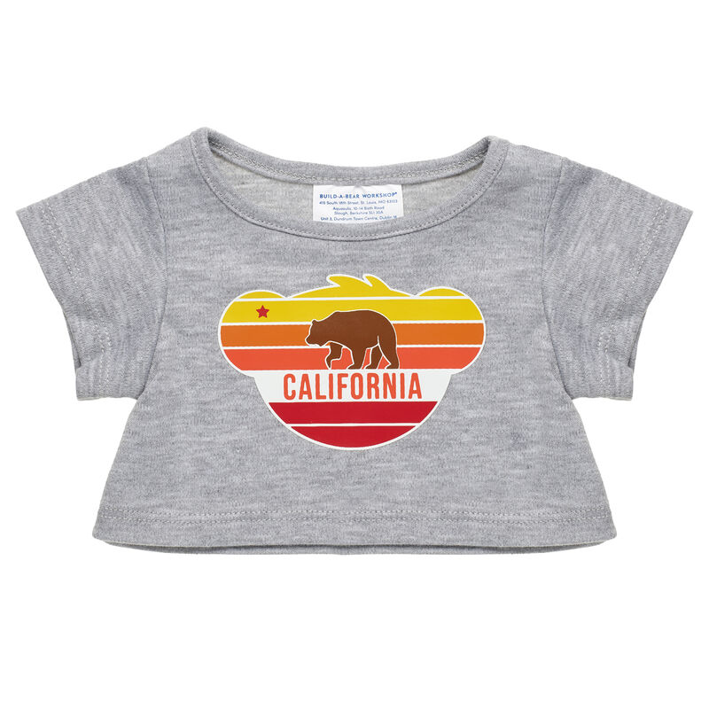 California T-Shirt by Build-A-Bear