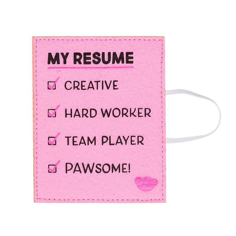 Online Exclusive "My Resume" Pink Wristie