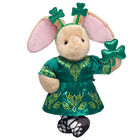 Pawlette Bunny Plush Irish Dance Gift Set with Shamrocks plush by Build-A-Bear