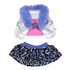 Iridescent Vest & Sequin Skirt Set 2 pc.