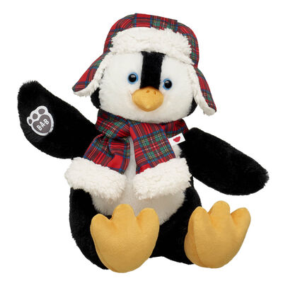 Penguin Chick Stuffed Animal Tartan Gift Set