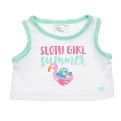 Sloth Girl Summer Tank
