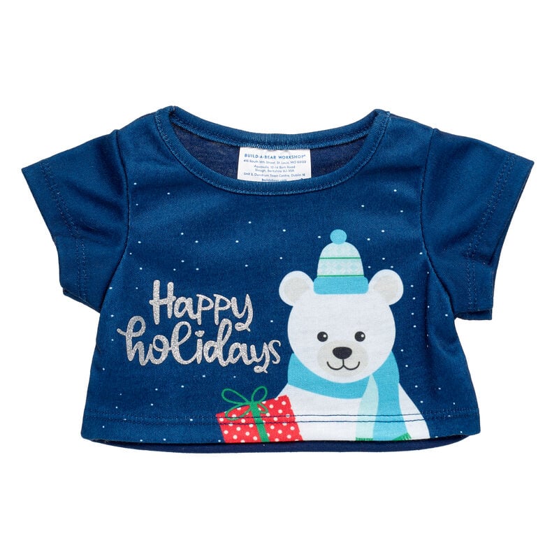 Happy Holidays T-Shirt - Build-A-Bear Workshop®