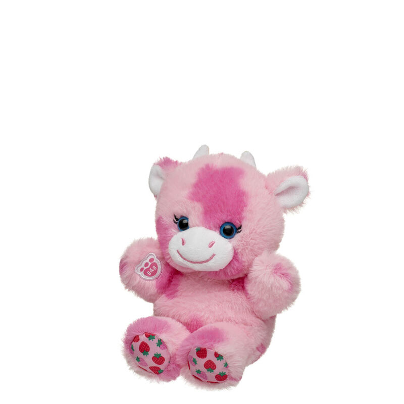 Mini Beans&reg; Strawberry Cow Stuffed Animal - Build-A-Bear Workshop&reg;