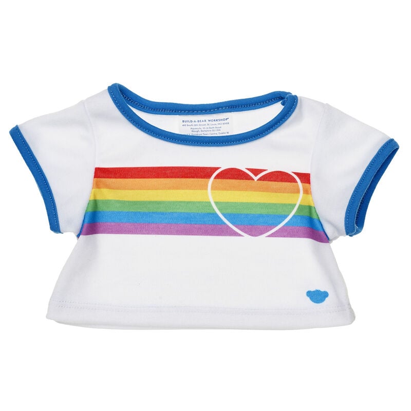 Rainbow Stripes T-Shirt - Build-A-Bear Workshop®