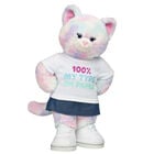 Pastel Swirl Kitty Stuffed Animal My Type Gift Set