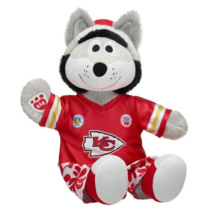 Kansas City Chiefs KC Wolf Mascot Plush Toy - Build-A-Bear Workshop&reg;