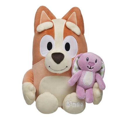 Bingo Plush Puppy with Floppy Wristie