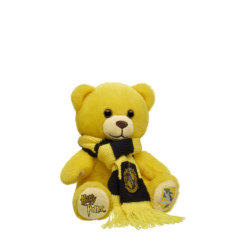 Mini HUFFLEPUFF&trade; Teddy Bear with House Scarf - Build-A-Bear Workshop&reg;
