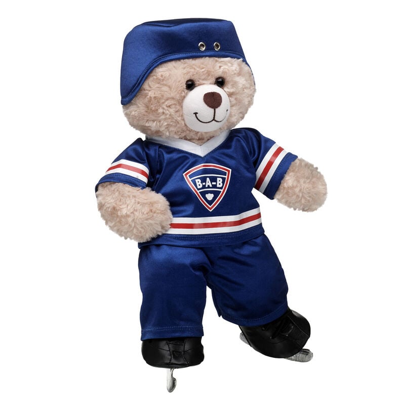 Happy Hugs Teddy Bear Hockey Gift Set plush by Build-A-Bear