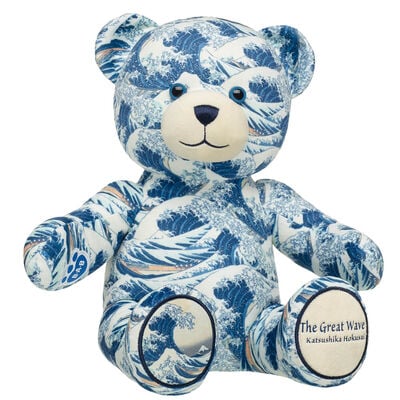 Hokusai The Great Wave Teddy Bear