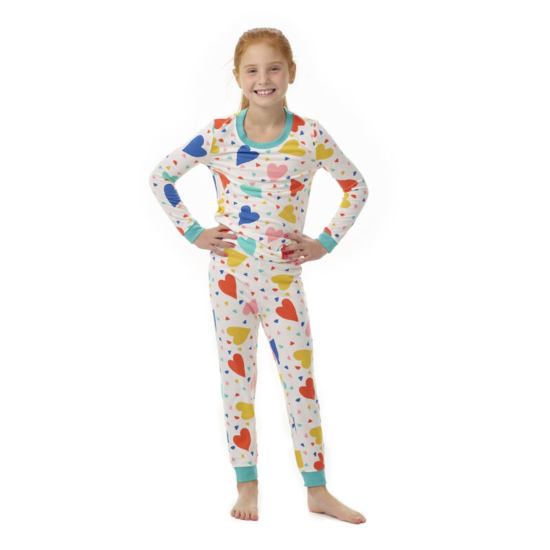 Build-A-Bear Pajama Shop™ Colorful Hearts PJ Pants - Toddler and Youth