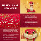 Lunar New Year Red and Gold Snake Stuffed Animal, , hi-res