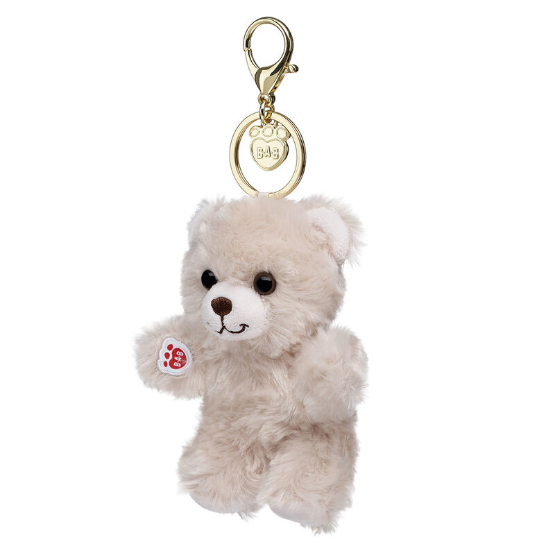 Happy Hugs Teddy Bear Bag Charm plush by Build-A-Bear