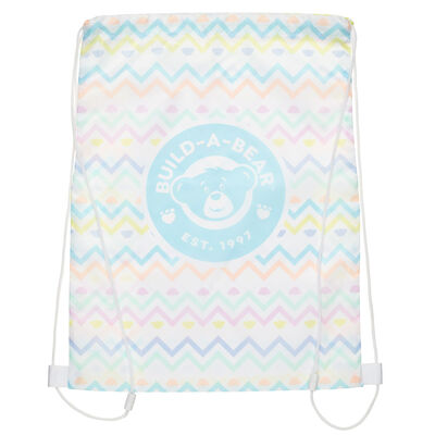 Spring Chevron Toy Bear Carrier