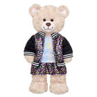 Rockets of Awesome Sequin Bomber Jacket and Skirt Set