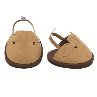 Brown Suede Clogs