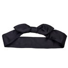 Online Exclusive Black Knot Bow Headwrap