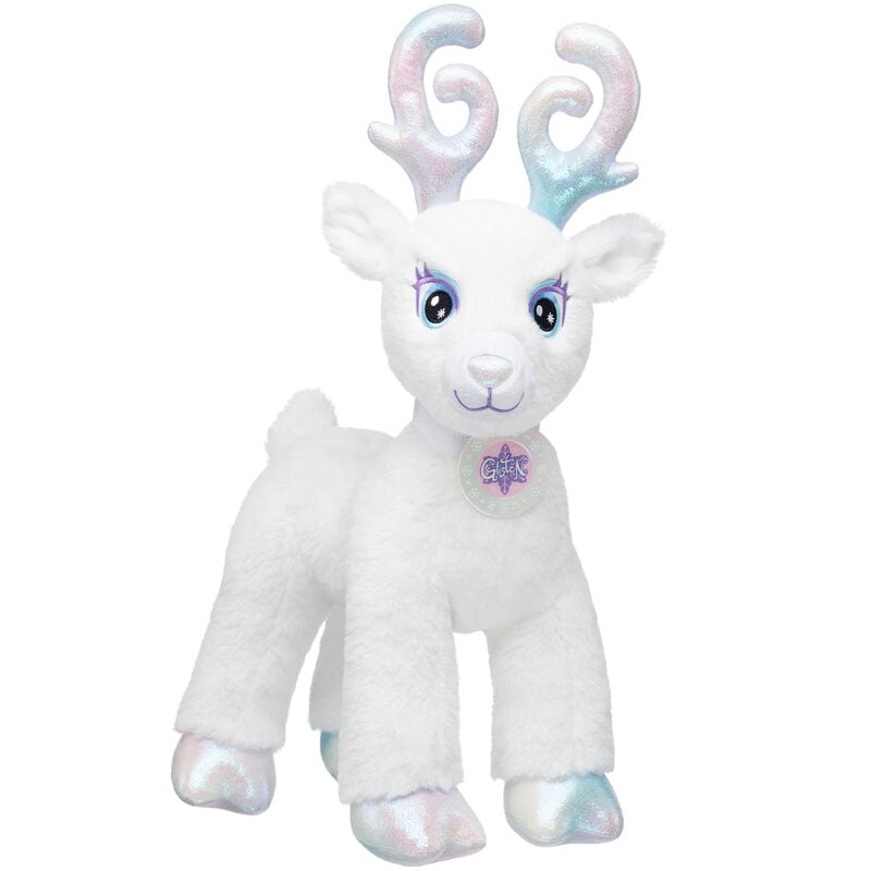 Vanilla Frost Glisten Reindeer Plush by Build-A-Bear