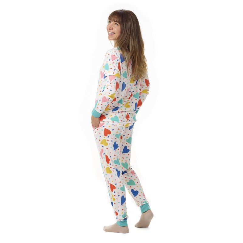Build-A-Bear Pajama Shop™ Colorful Hearts PJ Pants - Adult