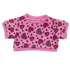 Leopard Print Heart Sweater by Build-A-Bear