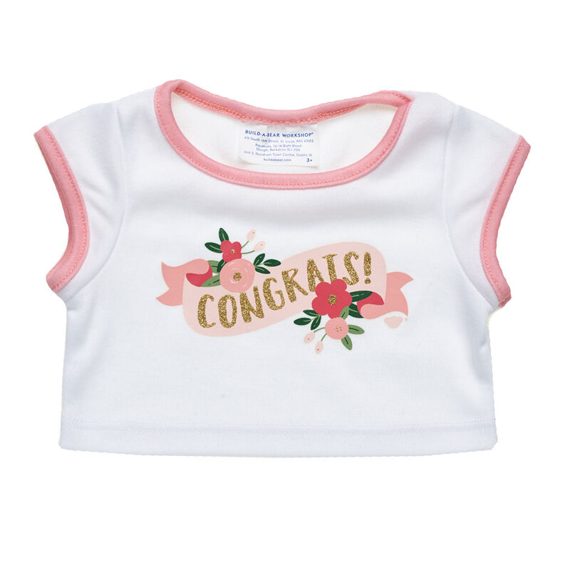 Online Exclusive Floral Congrats T-Shirt