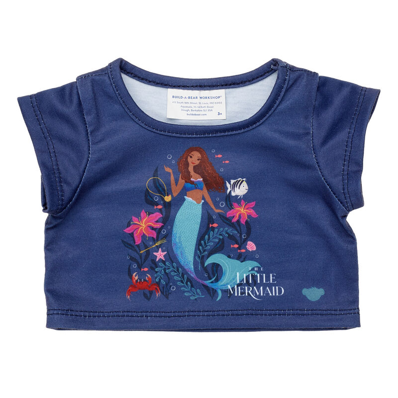 Disney The Little Mermaid Ariel T-Shirt - Build-A-Bear Workshop®