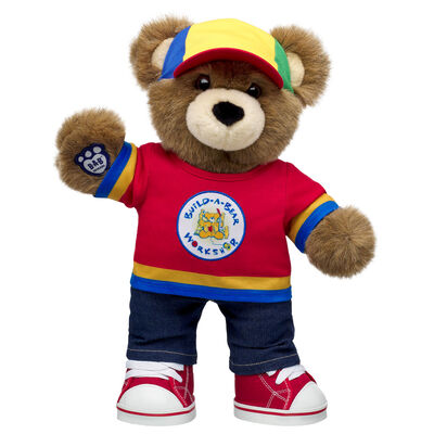 Vault Collection Bearemy Teddy Bear with T-Shirt, Hat & Jeans