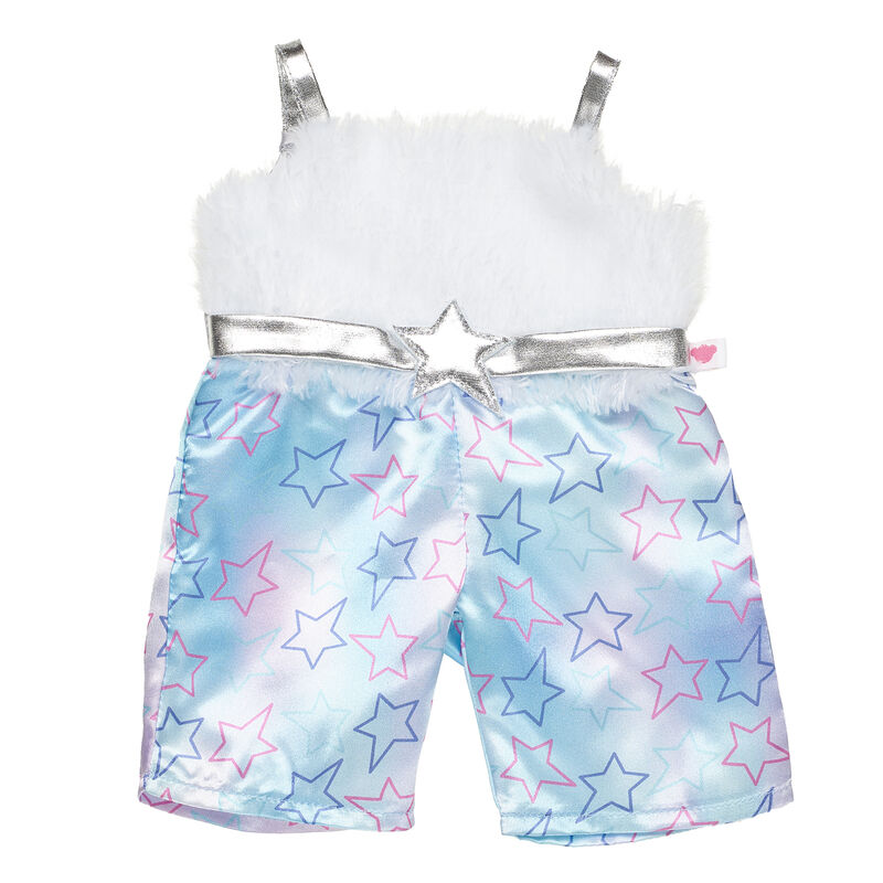 Faux Fur Star Jumpsuit - Shop Online at Build-A-Bear®