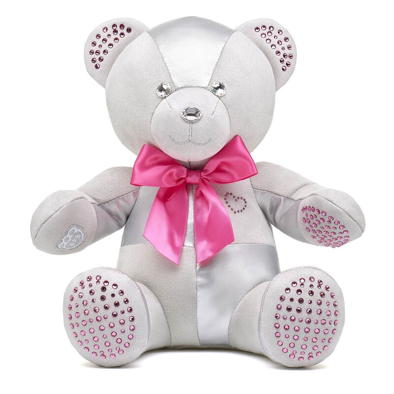 Online Exclusive Build-A-Bear Birthstone Bear Featuring Swarovski® Rose crystals