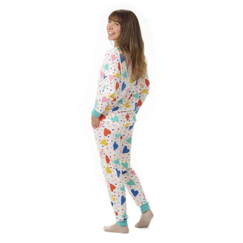 Build-A-Bear Pajama Shop™ Colorful Hearts PJ Top - Adult