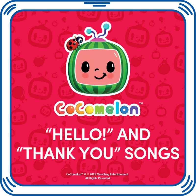 CoComelon&trade; &ldquo;Hello!&rdquo; and &ldquo;Thank You&rdquo; Songs for Plush Toys - Build-A-Bear Workshop&reg;