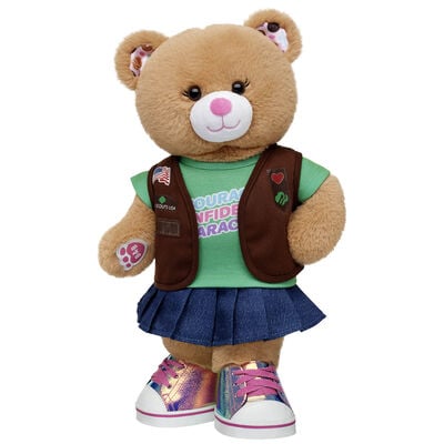 Girl Scout Cookie&trade; Teddy Bear Brownie Gift Set