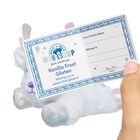 Mini Beans Vanilla Frost Glisten Reindeer Plush by Build-A-Bear