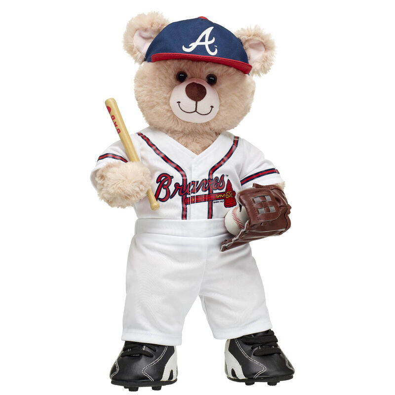 Happy Hugs Teddy Atlanta Braves Gift Set 